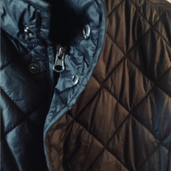 SAKS Fifth Ave Quilted Black Vest Women’s Outerwear - Picture 6 of 7